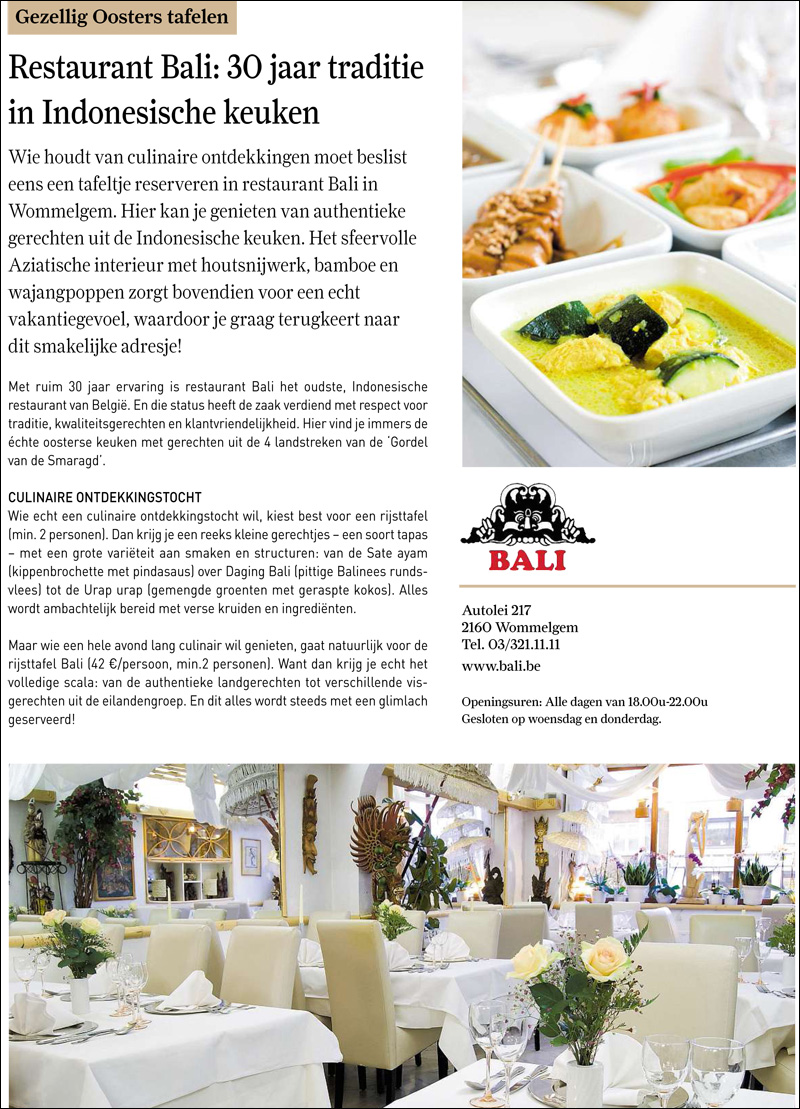 Restaurant Bali